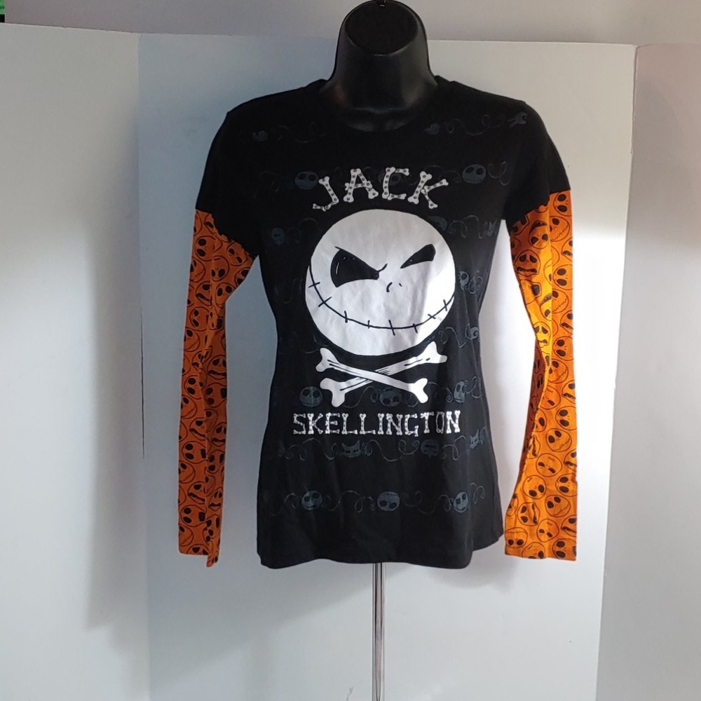 Disney Nightmare Before Christmas Long Sleeve Shrt